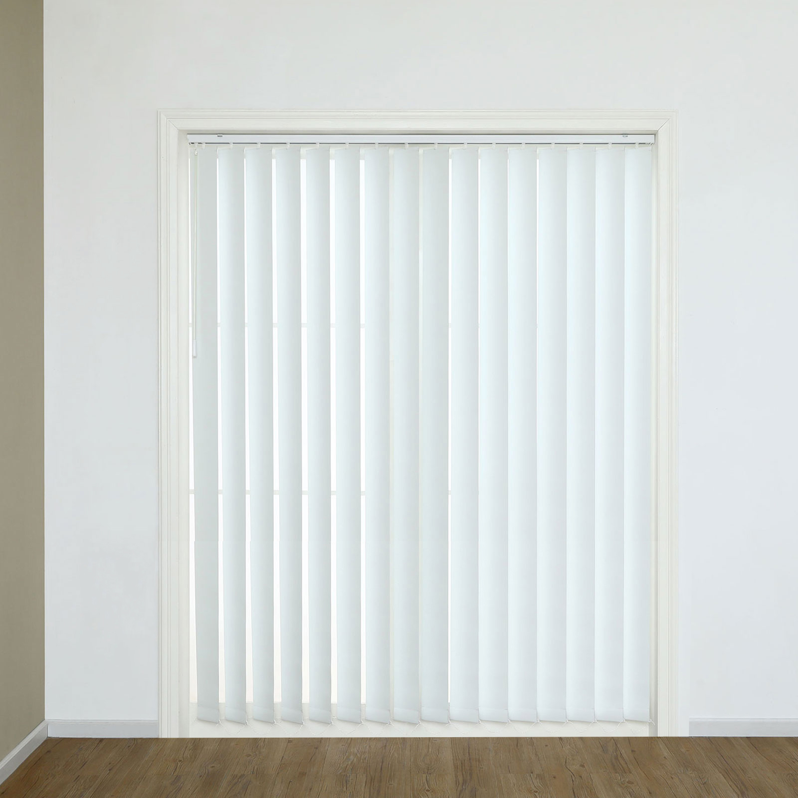 T-Clip Bottom Chain For 3.5-Inch Vertical Blind Slats – White Plastic Replacement Part