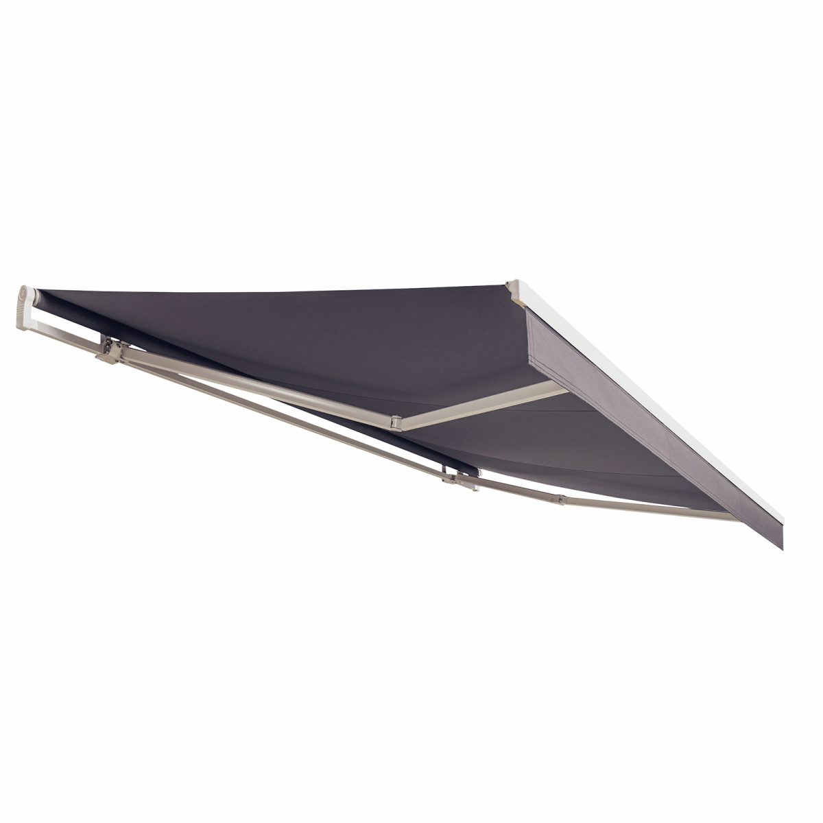 Easy Fit Folding Arm Awning Charcoal - Smart Home Products